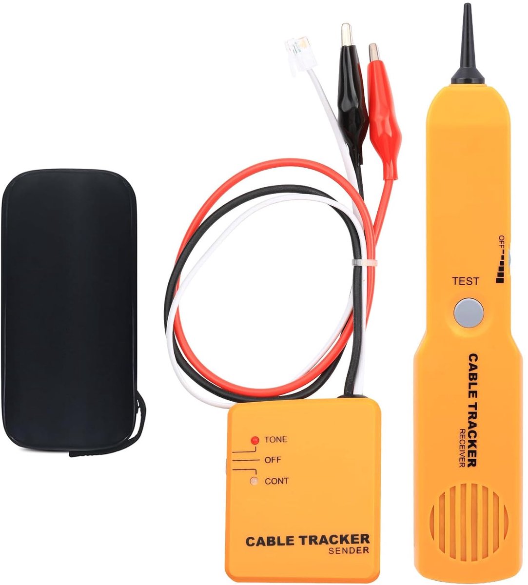 Cable finder multifunctioneel - kabeltester met geluidsgenerator - lokaliseren zonder beschadigen - ShopVlot