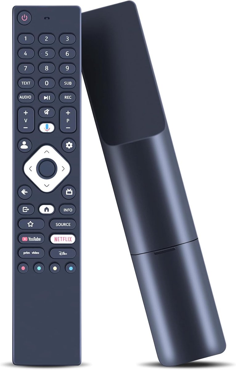 Afstandsbediening voor Nokia 40" TV - Spraakbediening - Eenvoudig in gebruik - Compact design - ShopVlot