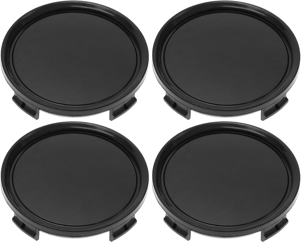 Wielnaafcentercaps 74mm - Zwart ABS - Geschikt voor Mercedes-Benz - Versterkt uiterlijk - ShopVlot