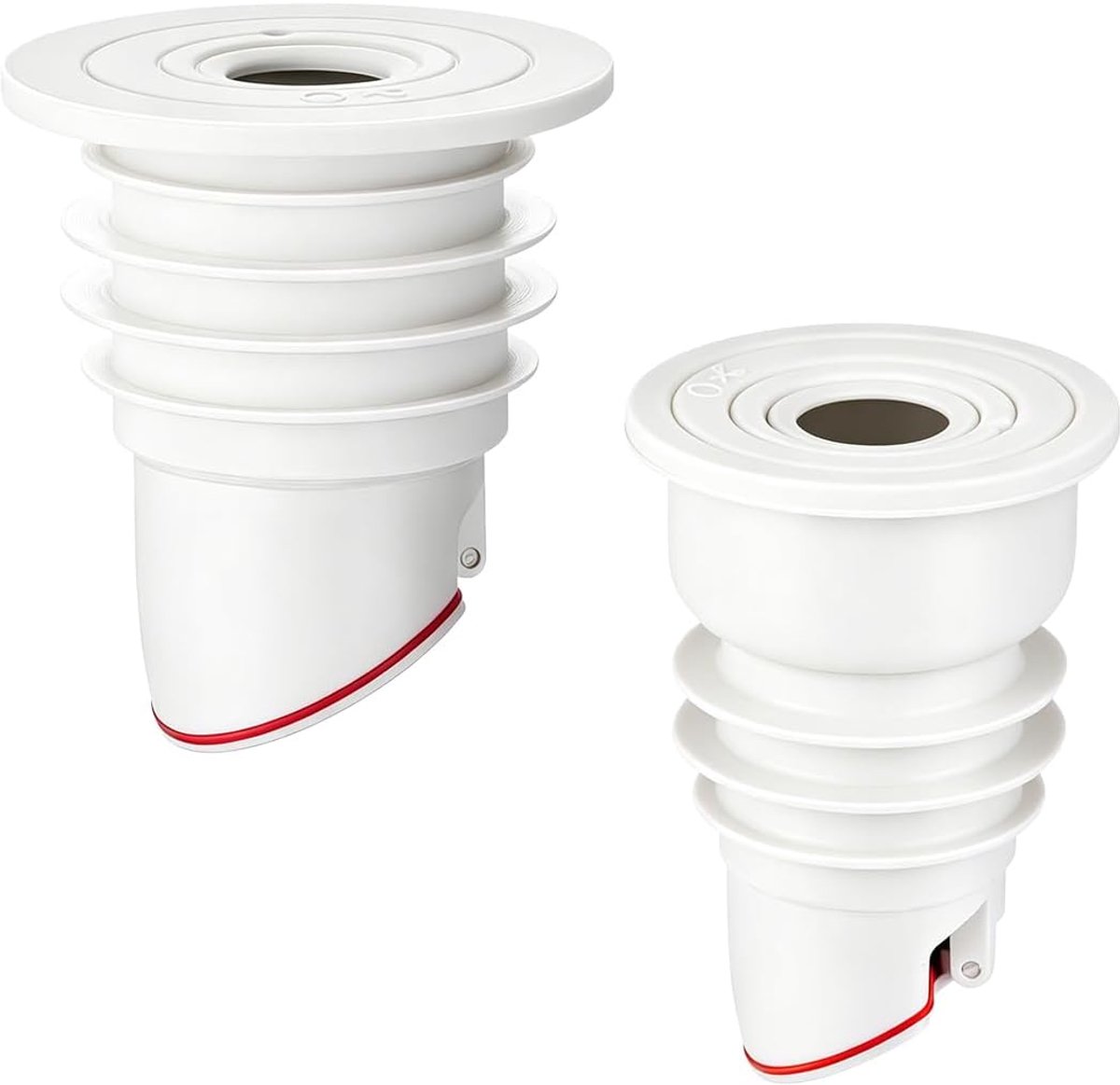 Siliconen afdichtingen 35-50 mm - geurremmend - waterdicht - voorkomt lekkages - ShopVlot