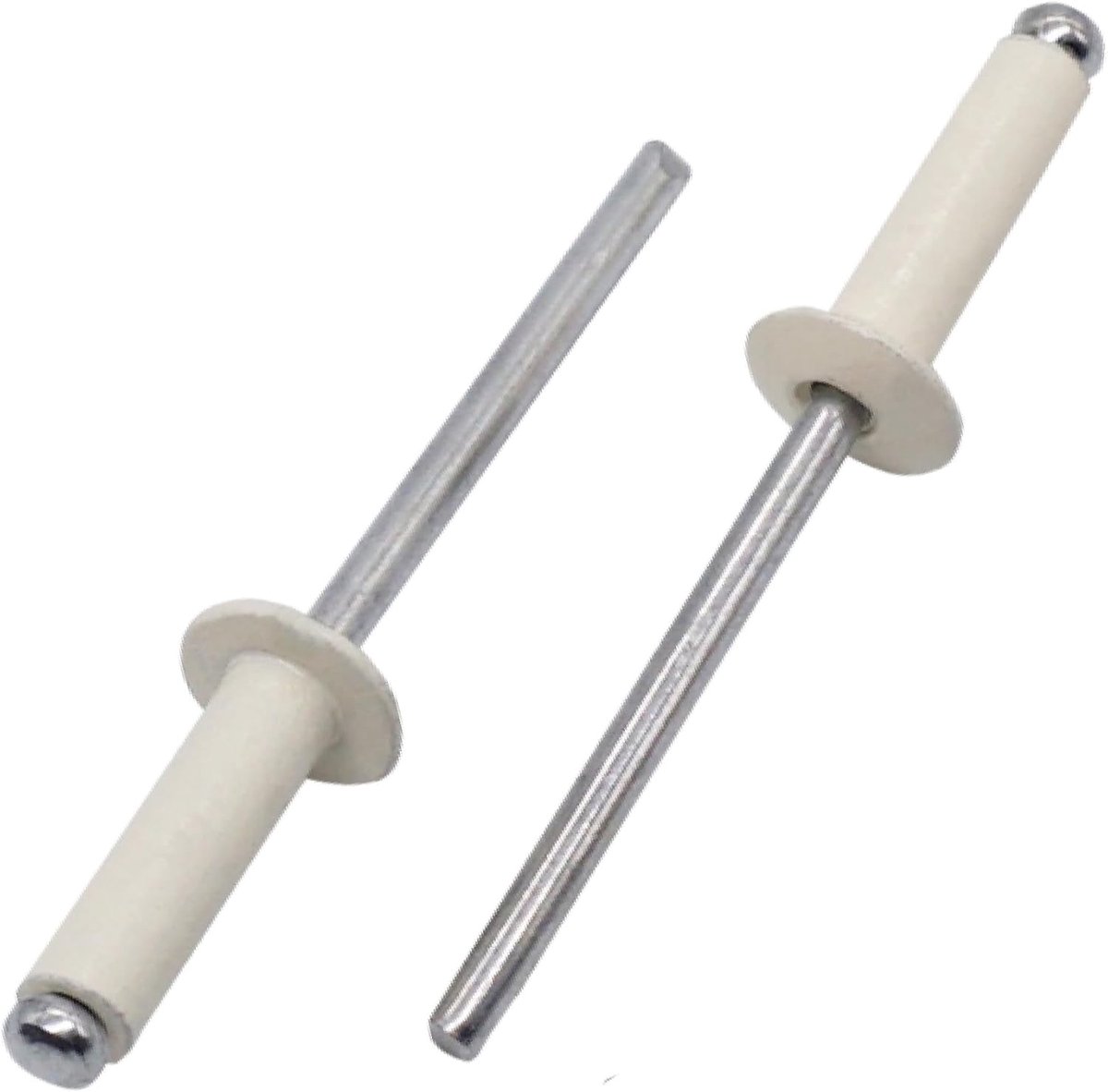 Blindrivetten 4 x 10 mm - Aluminium - Domekop - Ideaal voor onbereikbare verbindingen - ShopVlot