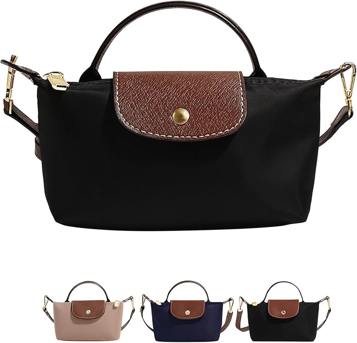 Schoudertas dames klein - kunstleer - trendy design - perfect voor dagelijks gebruik - ShopVlot