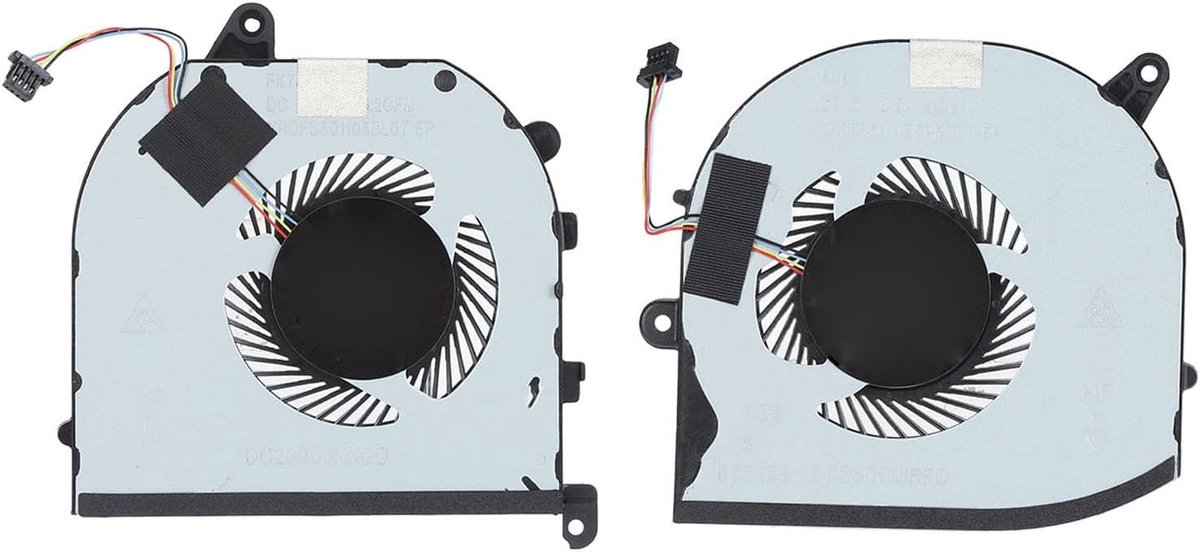 Laptop koelventilator - 4 pin CPU GPU - aluminium legering - optimale compatibiliteit - ShopVlot