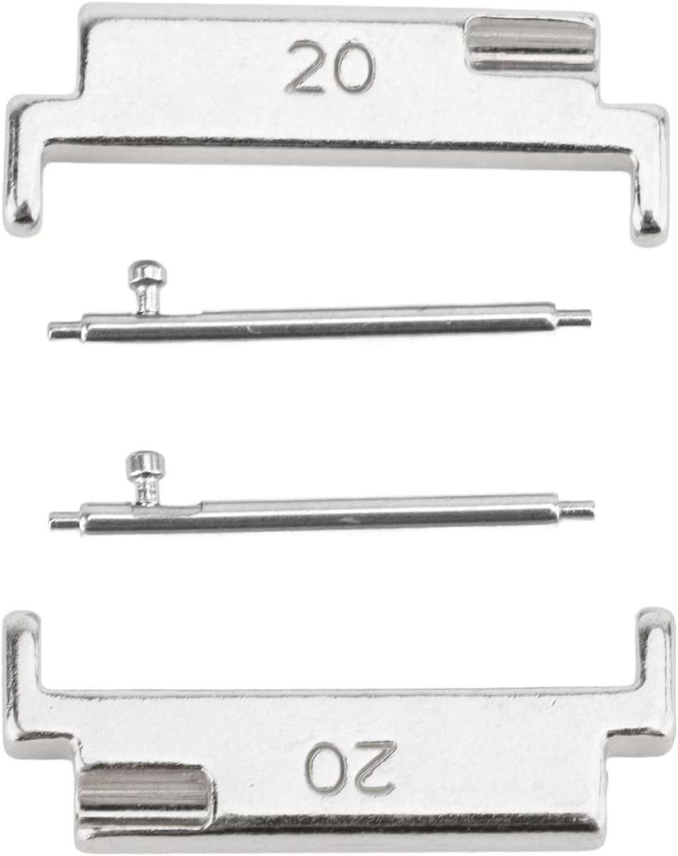 Horlogeband Adapter 20 naar 22mm - Eenvoudige wisselveren - Verbindt verschillende horlogebanden - ShopVlot