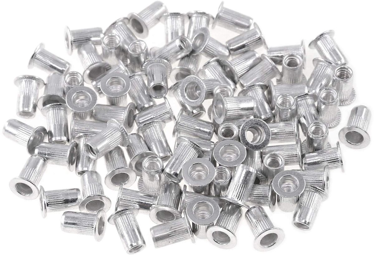 Solidchoice - 100 Stuks Metrische Aluminium Rivet Nut M3 Kit