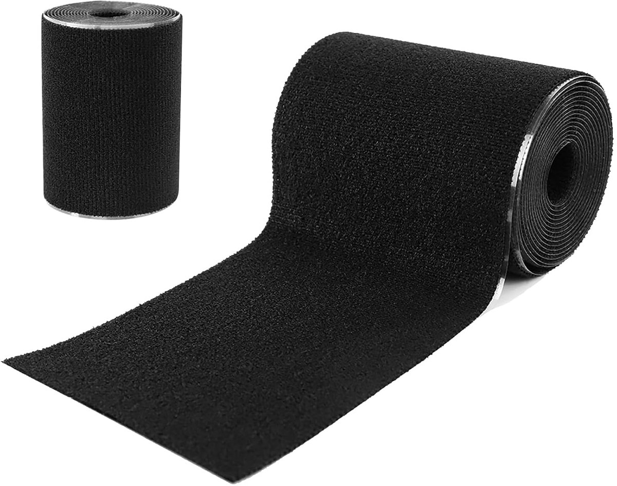 Reparatietape 1,6 m x 5 cm - Wasbare fleece - Voor canvas en meubels - Herstelt gaten en scheuren - ShopVlot