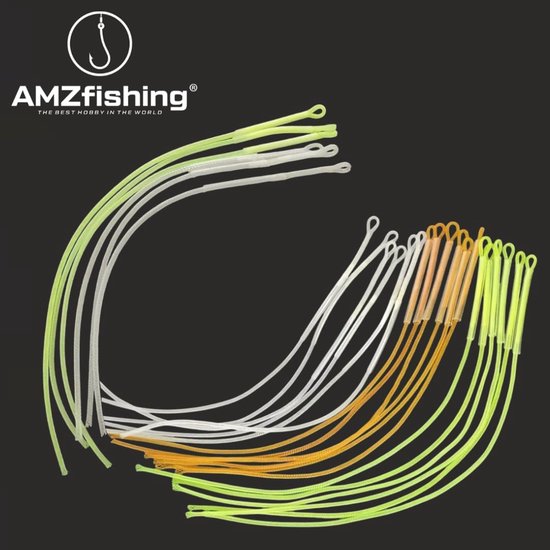 NEW AMZfishing 10 Pieces Braided Loops - Loop On Junction - Fly Fishing Bait - Dry Fly Fishing Trout - ShopVlot — afbeelding 4