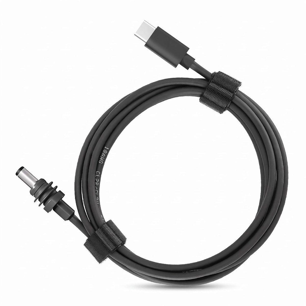 Mini USB C naar DC Powerkabel - Waterproof Barrel Jack - Voor 65W+ PD Powerbank - ShopVlot