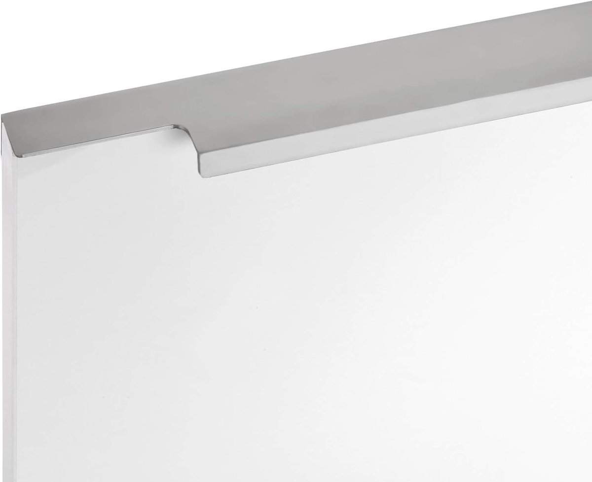 Meubelhandgreep 295 mm - Chroom mat - Aluminium - Elegante uitstraling voor uw meubels - ShopVlot