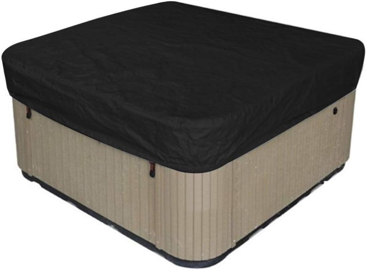 Hot tub cover - Thermisch - Vouwbaar - Bescherming tegen regen en sneeuw - ShopVlot