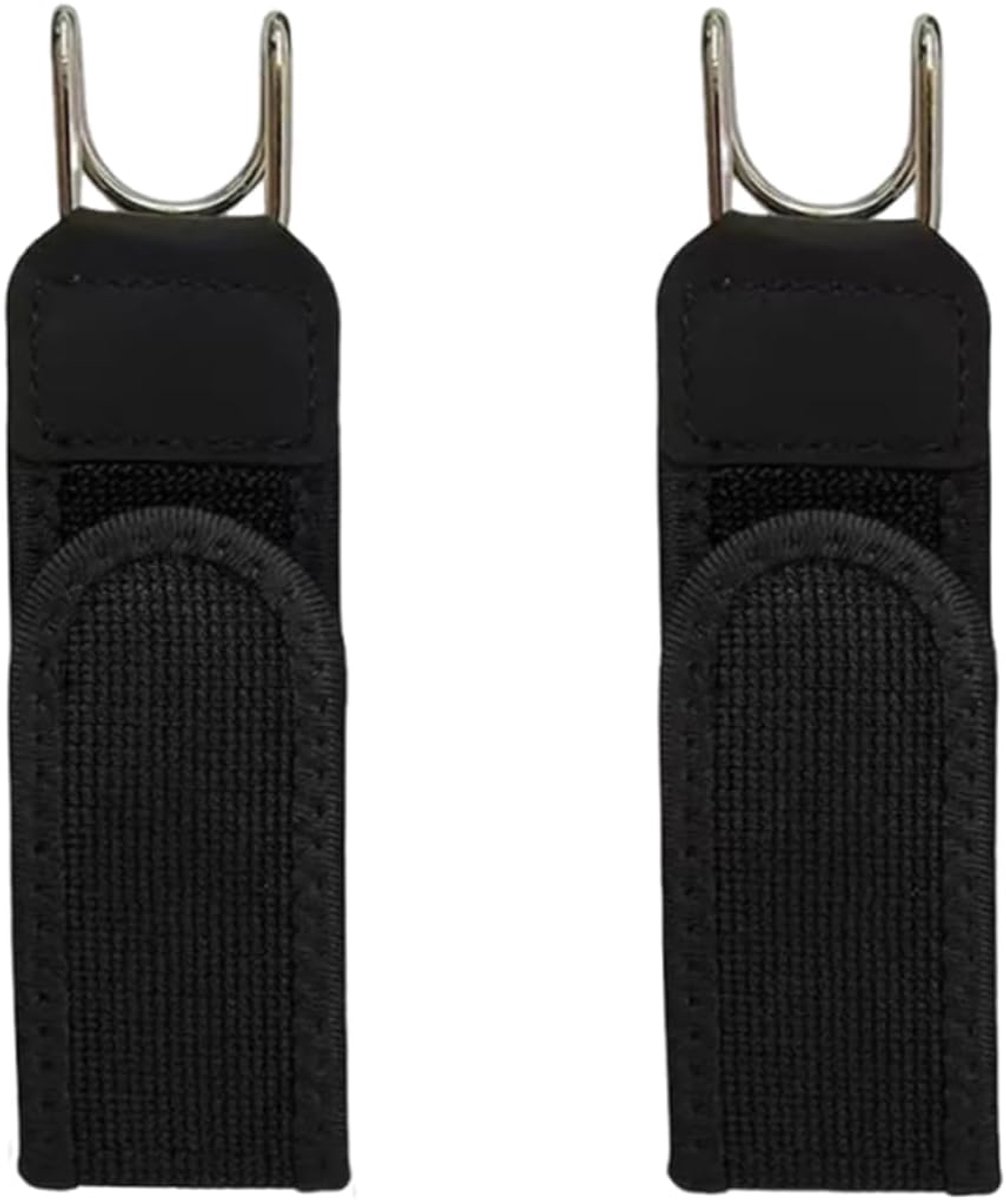 Elastische riemen zonder gesp - 2 stuks - Tactische riem met metalen haken - ShopVlot