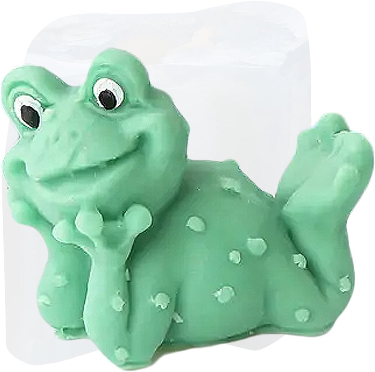 XIAOSHUI Frog Candle Shape Frogs Animal Resin Casting Silicone Molds for Candles Making Candle Home Decorating Shape - ShopVlot