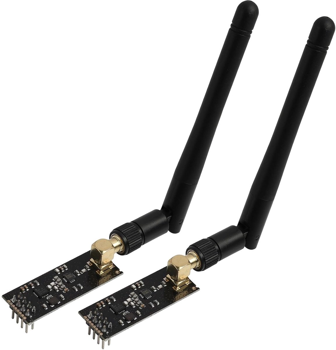 Transmitter receiver module 2pcs - 2.4GHz - krachtige signaalversterking - tot 1100m bereik - ShopVlot
