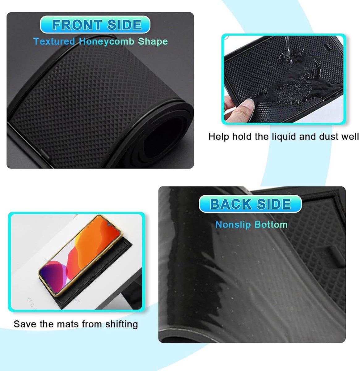 Rubber mat voor Cupra Formentor 2021-2024 - Antislip - Perfecte pasvorm - Bescherming voor interieur - ShopVlot