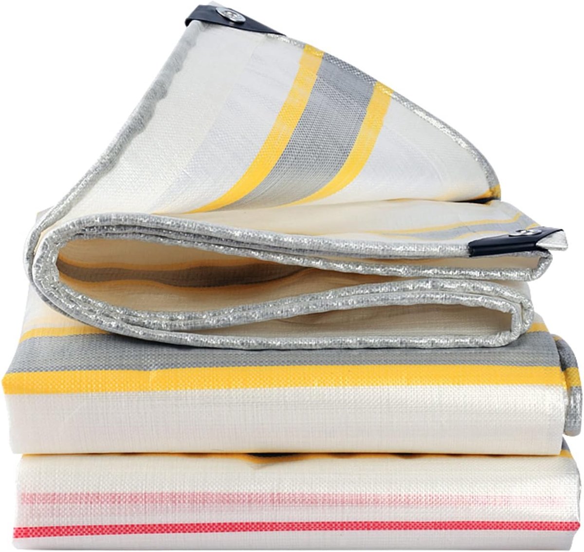 Outdoor Verdikte Kleur Streep Regendicht Doek Waterdichte Zonnebrandcrème Tent Doek Truck Olie Canvas Schaduwdoek - ShopVlot