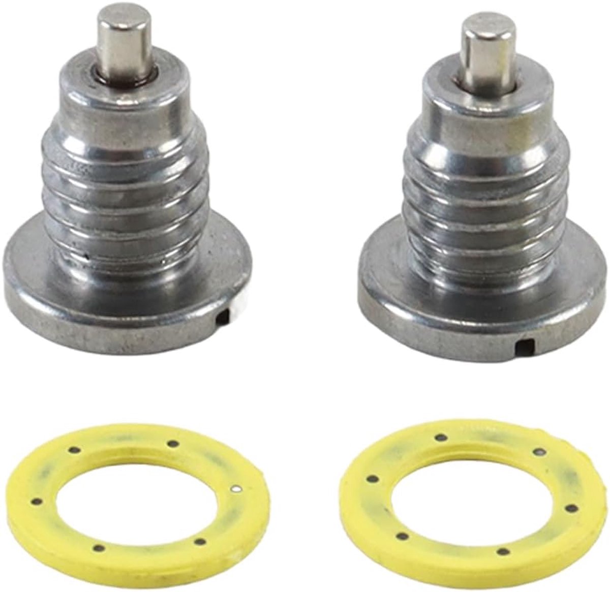 Aftappluggen set van 2 - Vervangt 10-14834A1 - Geschikt voor Alpha One Gen 1 2 R MR - Voor betrouwbare motoronderhoud - ShopVlot