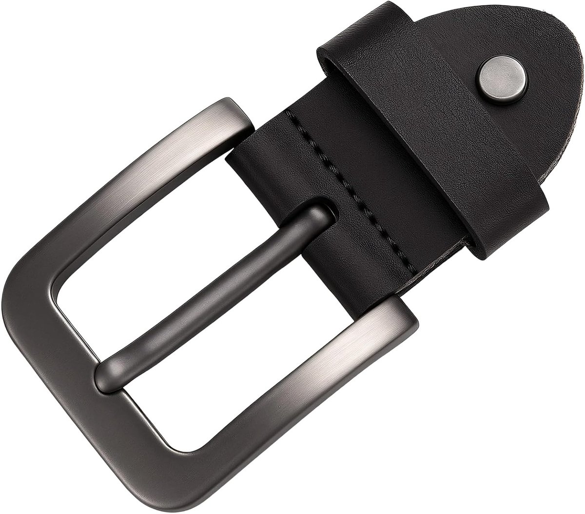 Heren ceintuursluiting 3.5-3.8cm - vervangend voor zwarte leren riem - sterk en duurzaam - ShopVlot