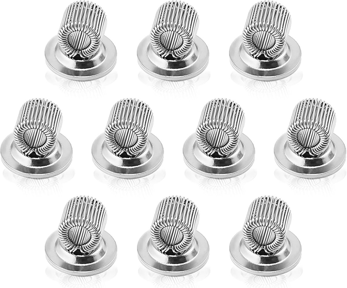 Penhouder zelfklevend - pack van 10 - flexibel materiaal - eenvoudig te bevestigen op gladde oppervlakken - ShopVlot
