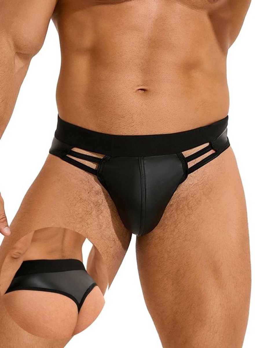 Jockstrap Heren - Comfortabele String - Lage Taille - Ademend Ondergoed - Punk Design - U-vormig Voorvak