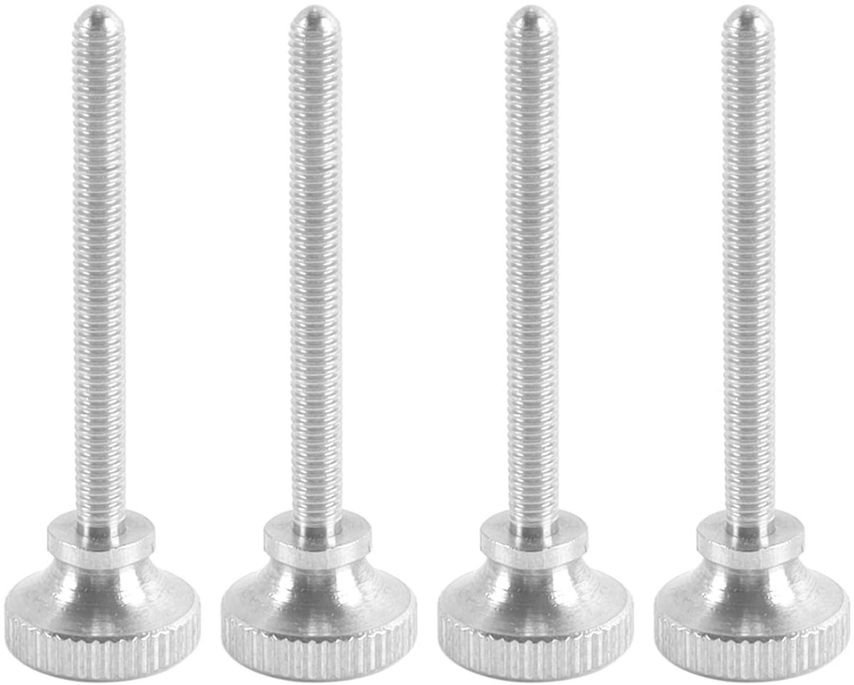 Platte knopschroeven M3 x 30 mm - 304 roestvrij staal - full thread - ideaal voor lampenpanelen - ShopVlot