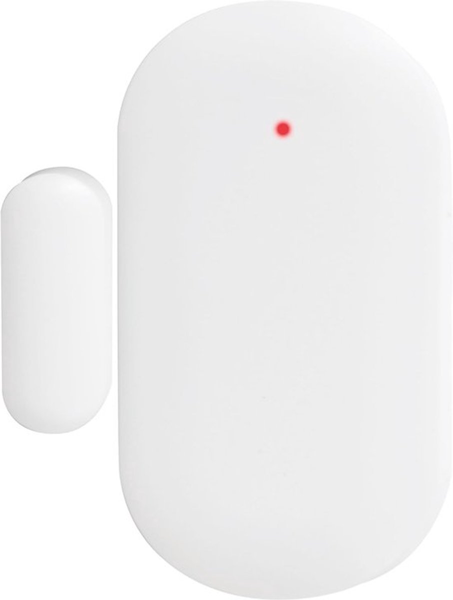Thijox - Draadloze Openingsmelder voor Deuren en Ramen, Compatibel met Nivian Alarmsystemen, Eenvoudige Installatie, 433 MHz, Binnengebruik, 80 Meter