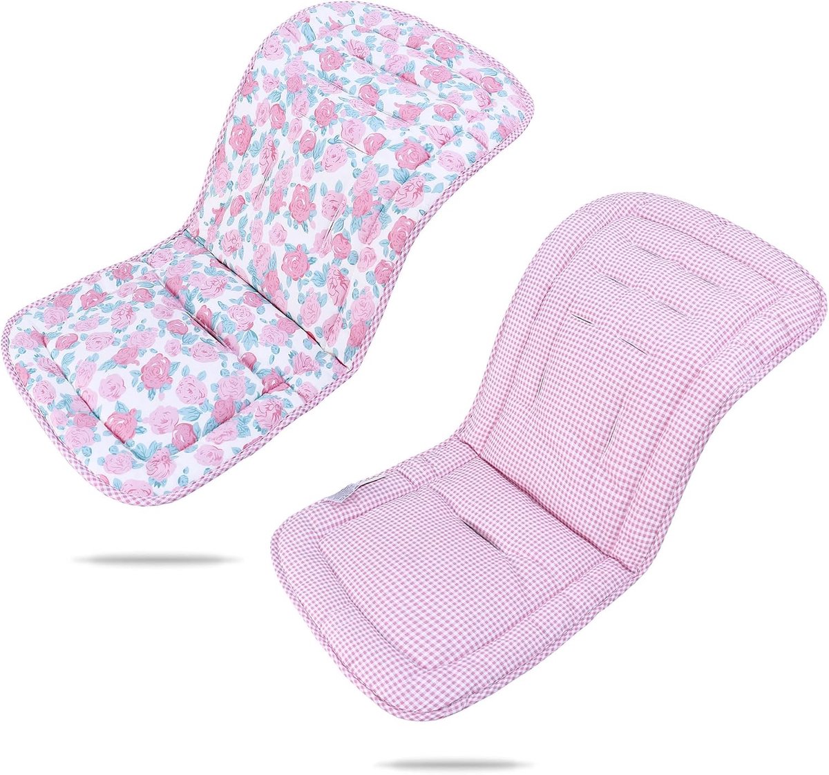 Pushchair Seat Cushion (Rose Red) - ShopVlot