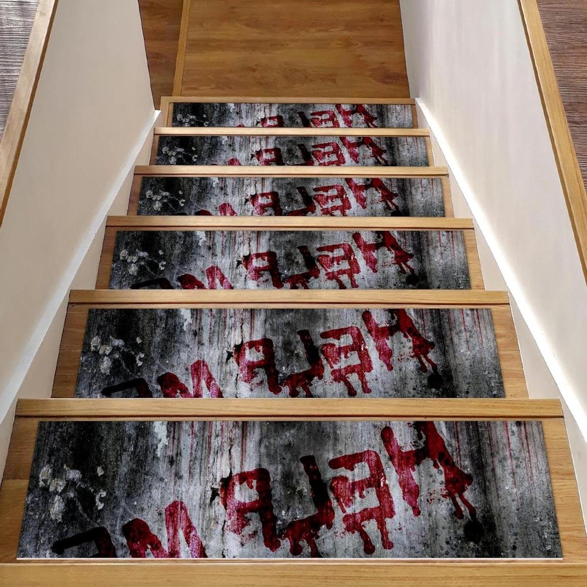 Traptreden Tapijt - Antislip Treden - Veilig Traplopen - Drielaagse Constructie - 15 stuks 76x20cm - Veelkleurig