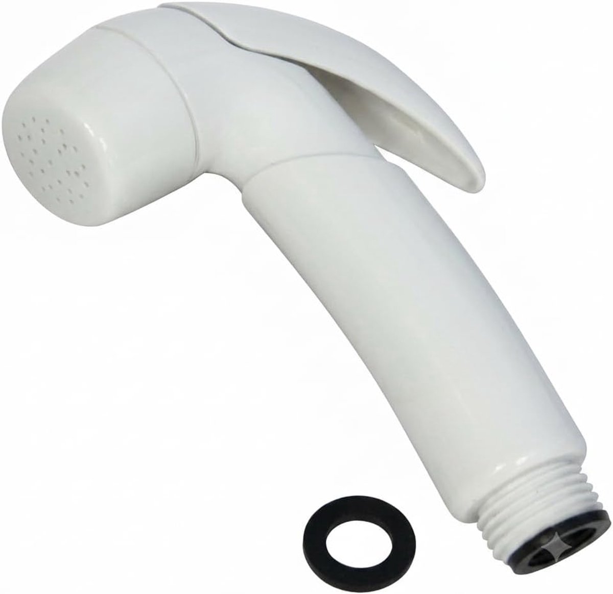 CR-MOESANCO® Shower Head for Caravan, Motorhome, Boat, White, with Opening Button - ShopVlot
