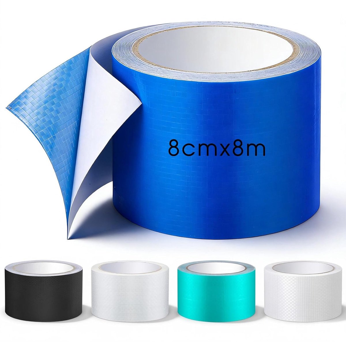 Sinmoe PE Repair Tape for Tarpaulins with Adhesive Waterproof Repair Tape for Broken Tarpaulin Repair Broken Canopies - ShopVlot
