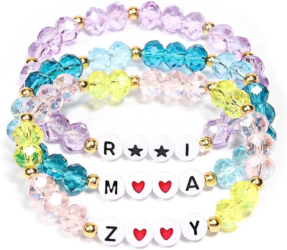 Kpop Friendship Bracelets Inspired by Demon Hunters for Girls Fans Birthday Party Cosplay Accessories Kpop Merchandise - ShopVlot