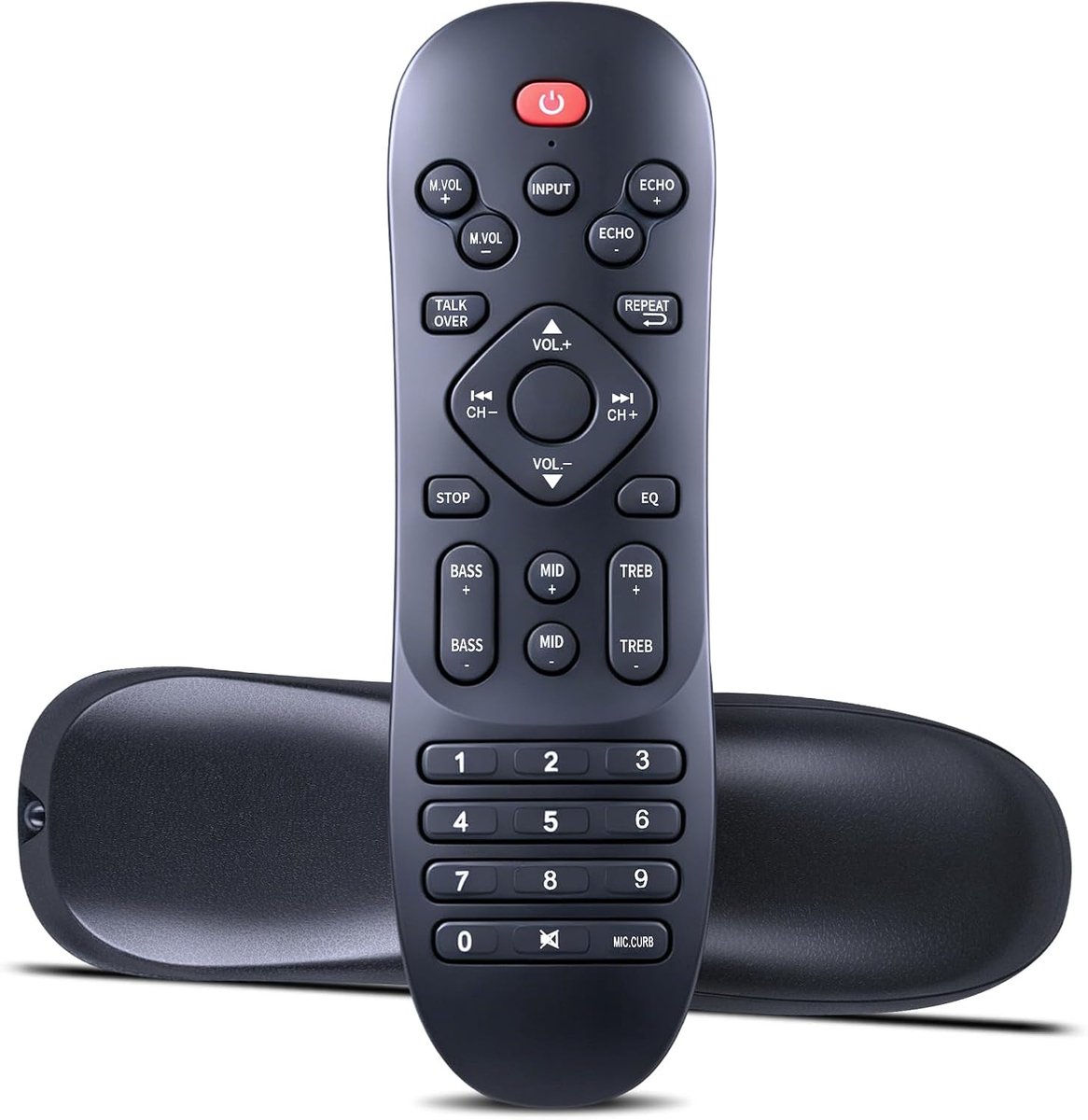Vervangende afstandsbediening geschikt voor Donner stereo audio versterker MAMP2 MAMP5 MAMP6 - ShopVlot