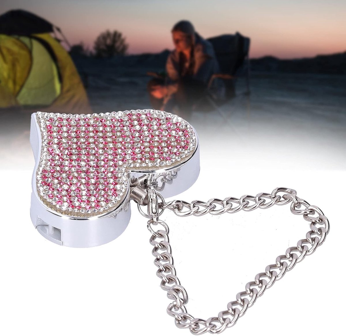 Personal Security Sound Alarm, Female Self Defense Alarm Keychain Portable Security Alarm Keychain Anti Attack - ShopVlot