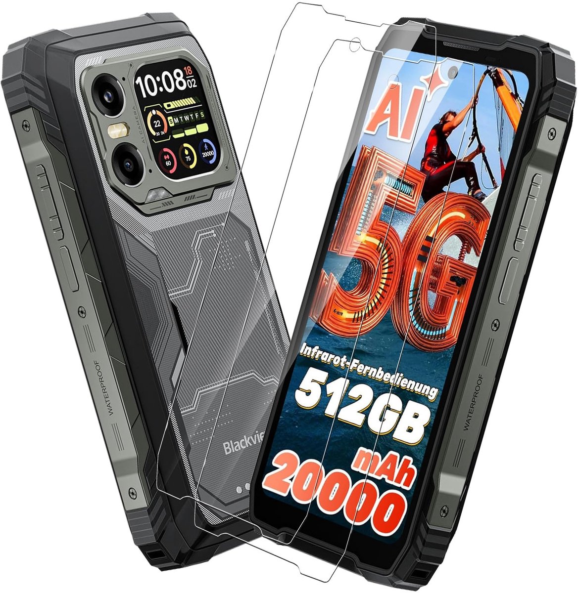 Solidchoice - Beschermfolie voor Blackview Xplore 1 Pro met 9H Hardheid