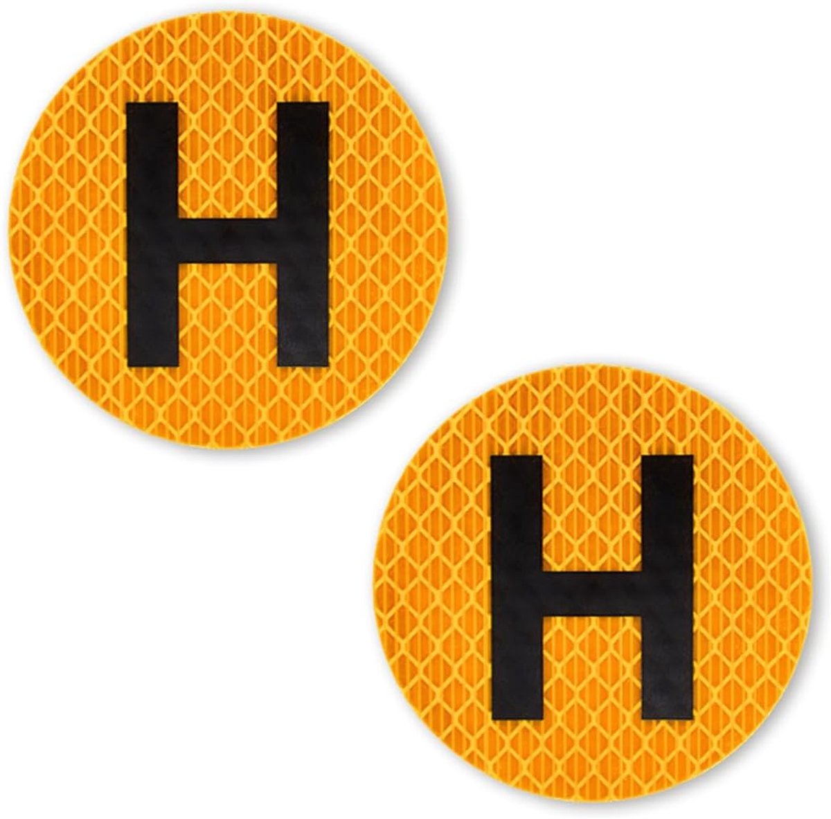 Historische muurstickers 2 stuks - Reflectief voor binnen en buiten - Voor voertuigen en motoren - Unieke uitstraling - ShopVlot