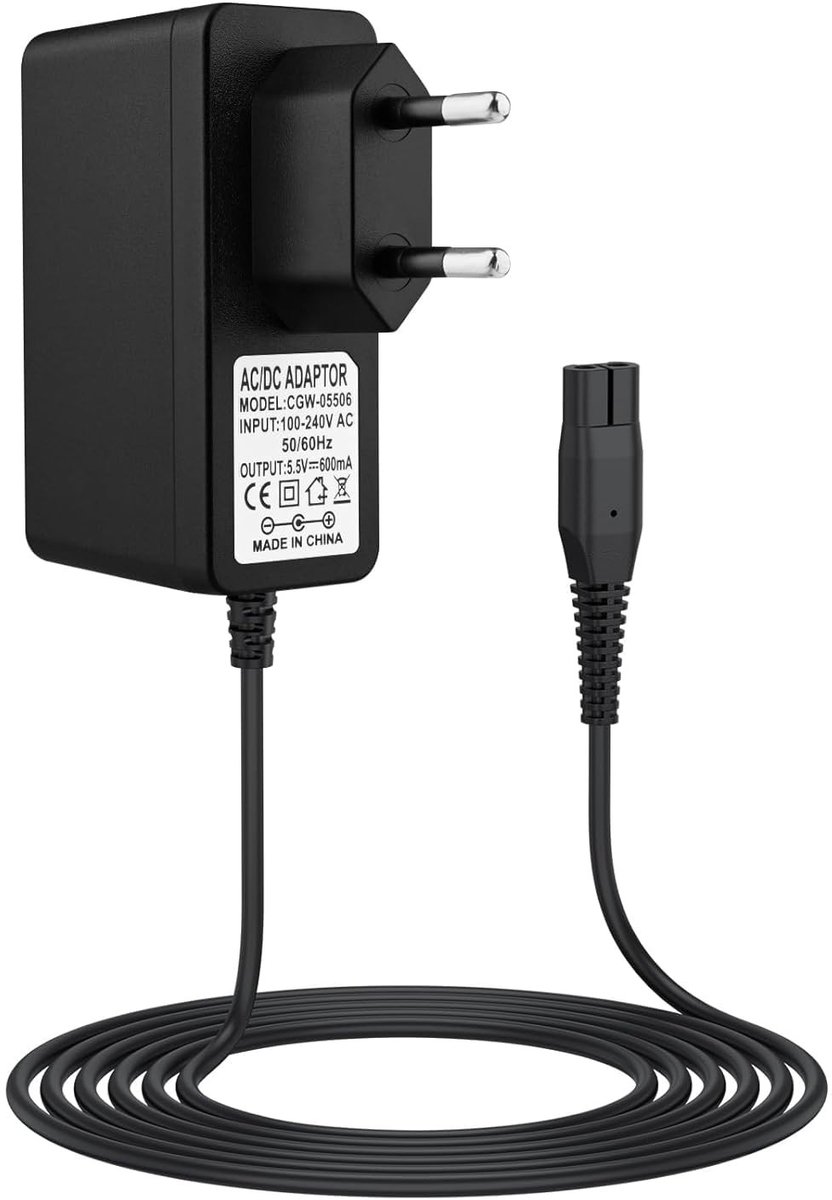 Solidchoice - Oplaadbare 5.5 V Lader voor Raamstofzuiger