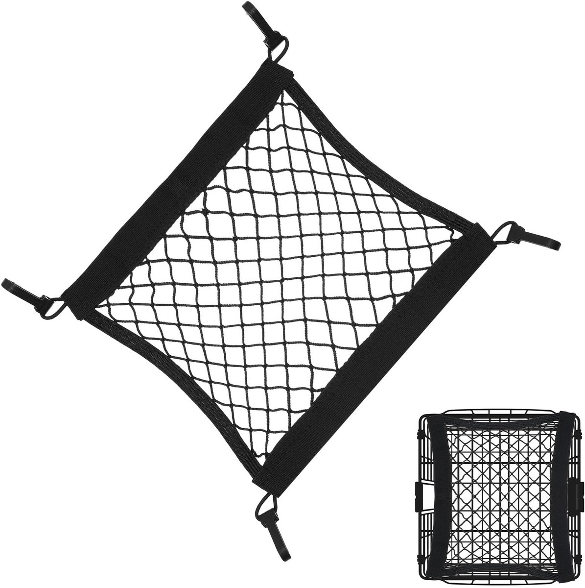 Solidchoice - Elastisch Buitengewone Luggage Net voor Fietsen en Motoren