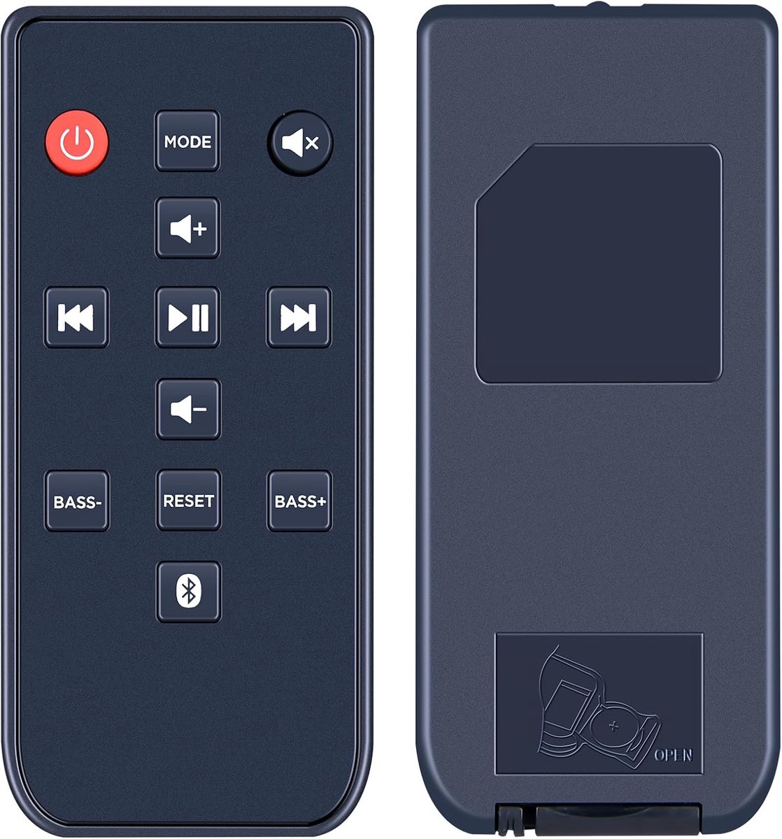 New Replacement Voice Remote Compatible with SELECLINE Black 2x10W Soundbar - ShopVlot