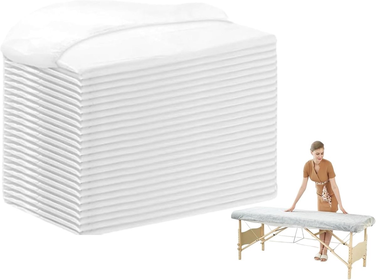 Wegwerp stretch lakens voor massagestoelen, dekbedovertrekken voor massage- en spa-behandelingen, gemaakt van - ShopVlot