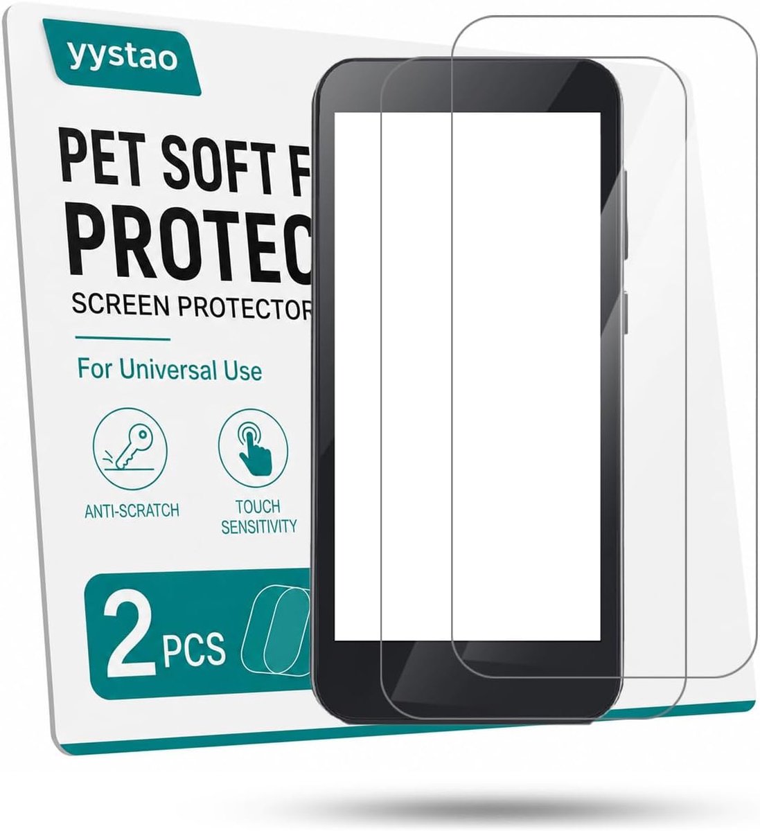 Displaybeschermfolie voor OMNIPOD 5, HD-helder, krasbestendig, anti-vingerafdruk, zachte PET-beschermfolie, 2 stuks - ShopVlot