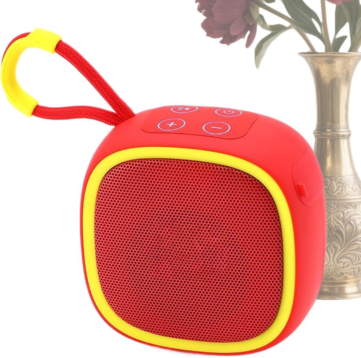 Draagbare Speaker - Reis Speaker - Muziek Luisteren - Handvat - 62 x 99 x 62 cm - Rood