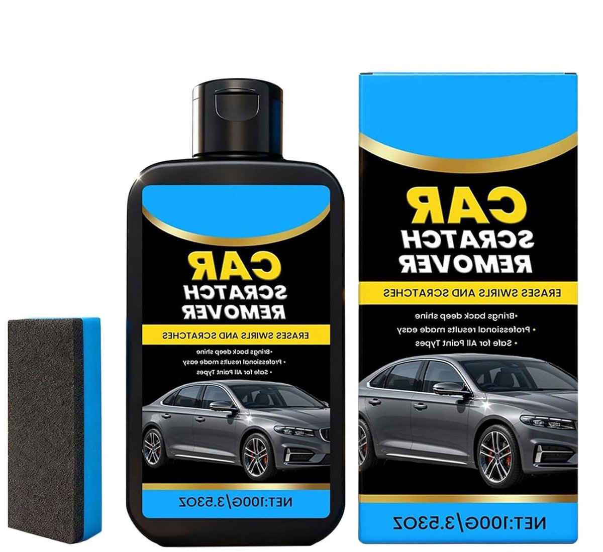 Autowas Reiniger - Lak Herstel - Voertuig Polijsten - Waterafstotende Laag - 100 gram - Niet gespecificeerd
