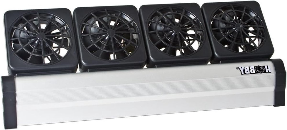 Aquarium Koeler - Waterkoeler - Aquarium Temperatuur - Verstelbare Ventilatoren - Tot 300L - Neutraal