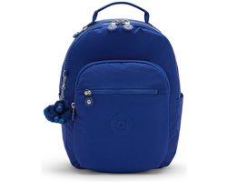 kipling vrijetijdsrugzak rugzak Basic Seoul Backpack Blazing Blue blauw