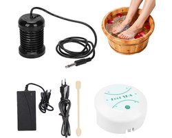 SnelShoppen - Ionic Foot Bath, Spa pour pieds portable, Détoxification & Nettoyage, Machine détox Ion Spa (sans bac) pour un usage domestique