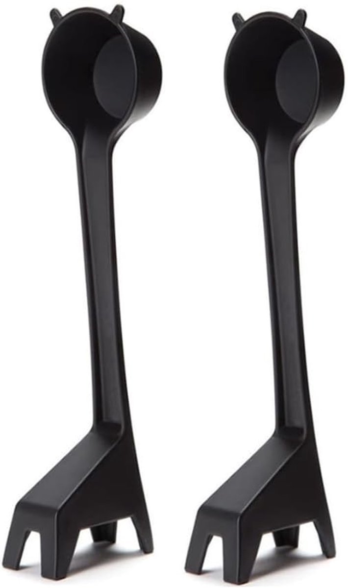 Set van 2 Plastic Koffielepels voor Precisie Maatvoering van Espresso, Gemalen Koffie en Thee