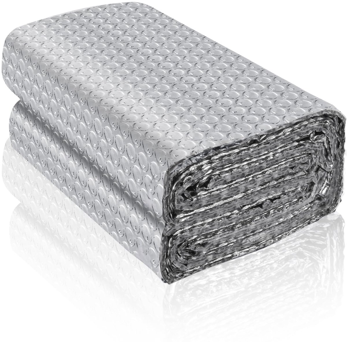 SnelShoppen - Reflecterende Warmte-Isolerende Rol Aluminium Folie voor Radiatoren, Ramen en Muren - Warmte-Isolatie 6 m x 60 cm - Energie Besparen en