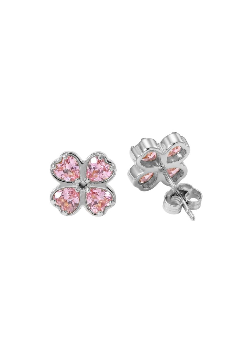 PURELEI Oorbellen Rosa Cuore