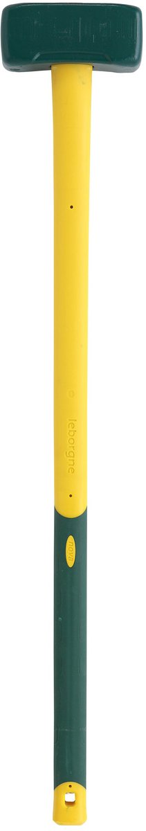 SnelShoppen - Leborgne Massage 4 kg IJs, Afgeronde Hoeken, Gesmeed Koolstofstaal, Tri-Materiaal Handvat voor Professioneel Gebruik of Ontspanning