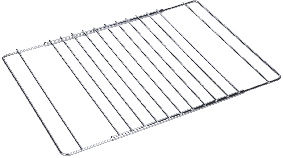 SnelShoppen - Uittrekbaar Ovenrooster Verchroomd 38,5-55 cm - Perfect voor Keuken, Grillen en Bakken - Aanpasbaar en Duurzaam