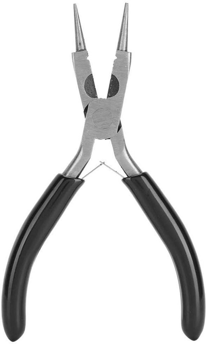 Set van 2 Ronde Bekken Tangen met Rubberen Grip voor Sieraden Maken en Draden